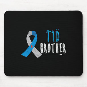 Mousepad T1d Brother Blue Ribbon Type 1 Sensibilização para