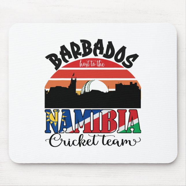 Mousepad T20 Cricket Guyana Host To The Namibia Cricket Tea (Frente)