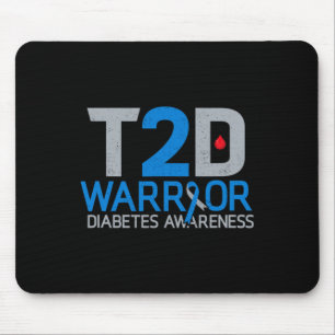 Mousepad T2d Detecção do Diabetes do Guerreiro Tipo 2 Image