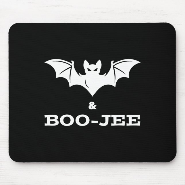 Mousepad T E Boojee Boujee Halloween Truque Ou Tr (Frente)