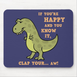 Mousepad T-Rex Clap II
