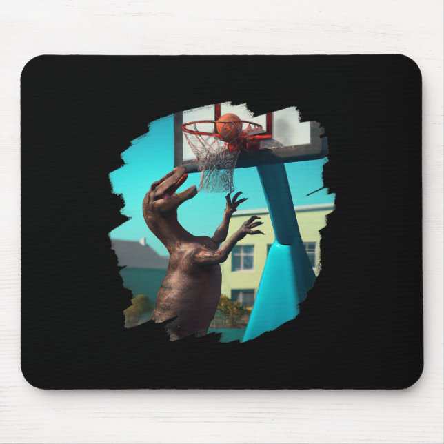 Mousepad T Rex Dinossaur Reproduzindo Esquema Divertido Din (Frente)