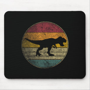 Mousepad T Rex Dinossaur - Vintage Love Women Kids Men Retr