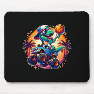 Mousepad T-rex Dinossauro Esqueleto Divertido Jogador Crian