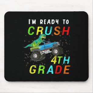Mousepad T Rex Em Caminhão Monstro - Estou Pronto Para Esma