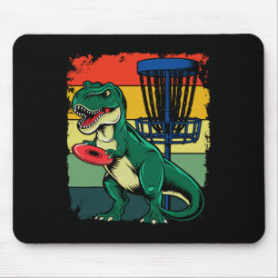 Mousepad T Rex Frisbee Dinossauro Lançador Recreativo Dino 