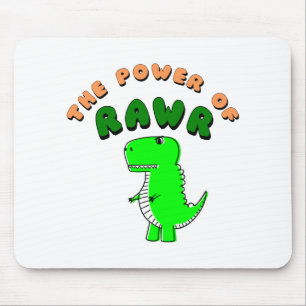 Mousepad T-Rex O Poder Da RAWR