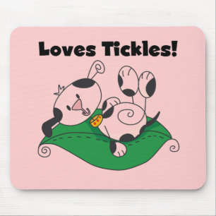 Mousepad T-shirt e presentes das cócegas dos amores