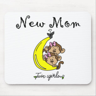 Mousepad T-shirt e presentes novos da mamã das meninas