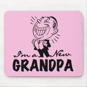 Mousepad T-shirt e presentes novos de sorriso do vovô