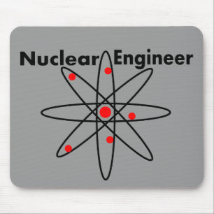 Mousepad T-shirt e presentes nucleares do engenheiro