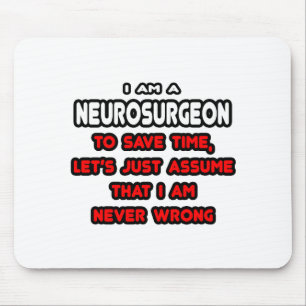 Mousepad T-Shirts e presentes do neurocirurgião engraçado