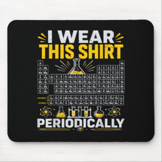 Mousepad Tabela Periódica de Piadas Use Esta Camisa Periodi
