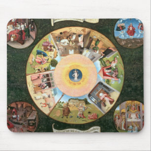 Mousepad Tabletop dos sete pecados mortais