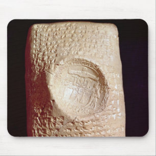 Mousepad Tabuleta com inscrição cuneiform