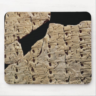 Mousepad Tabuleta com roteiro cuneiform, de Uruk