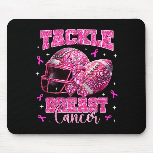 Mousepad Tackle Breast Cancer Awareness American Football N (Frente)