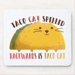 Mousepad Taco Cat Palindrome