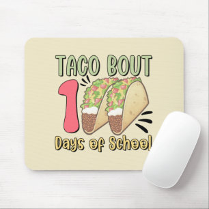 Mousepad Taco cerca de 100 dias de escola