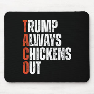 Mousepad Taco Trump Sempre Fala Frangos Dizendo Tarifa Engr