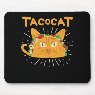 Mousepad Tacocat soletrou é para trás Taco do gato de
