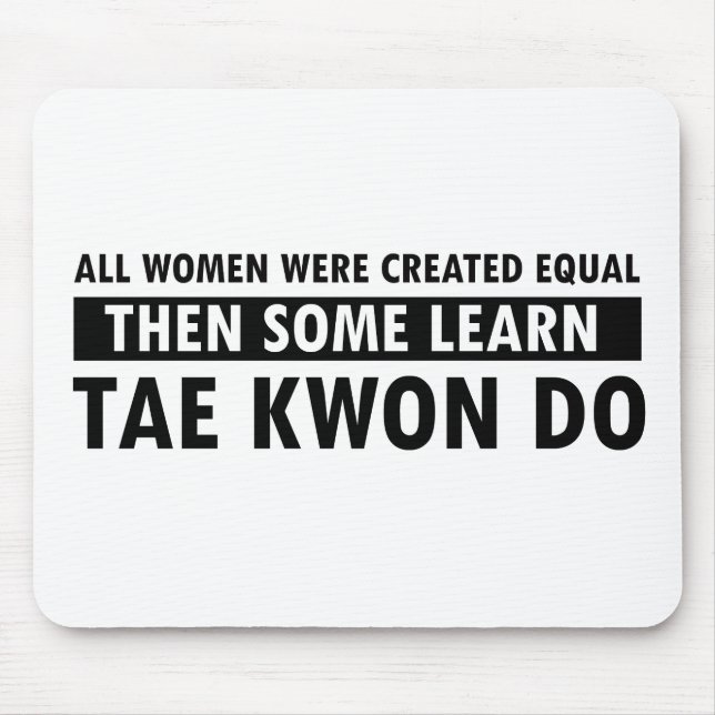 Mousepad Tae Kwon faz artigos do presente (Frente)