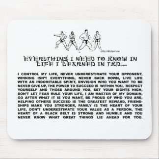 MOUSEPAD TAEKWONDO