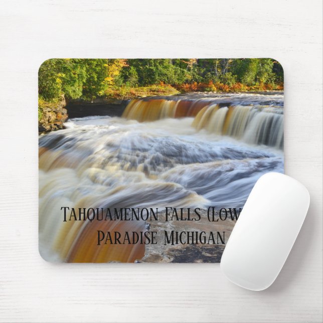 Mousepad Tahquamenon Falls (Baixa do Paraíso Michigan) (Com mouse)