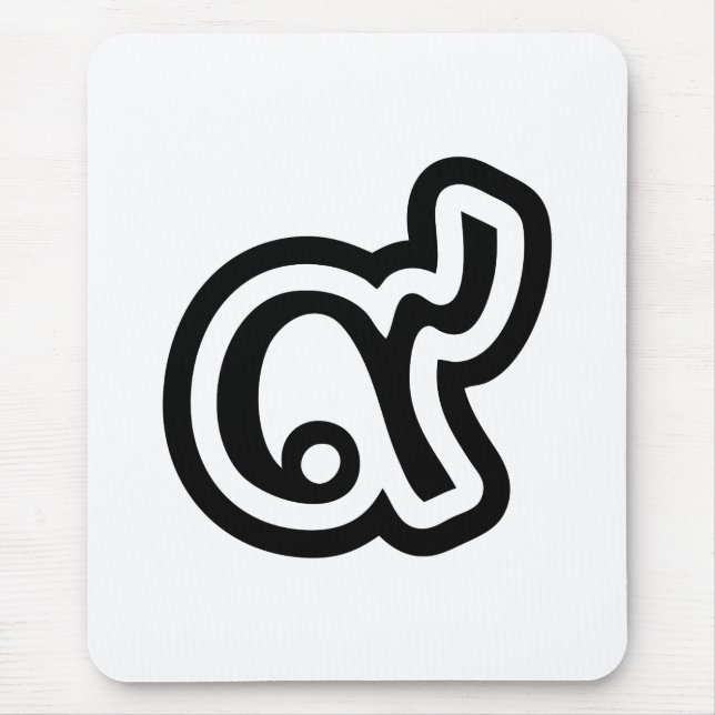 Mousepad Tailândia Lucky Número 9 / Nove / ๙ (Gao/Kao) Tail (Frente)