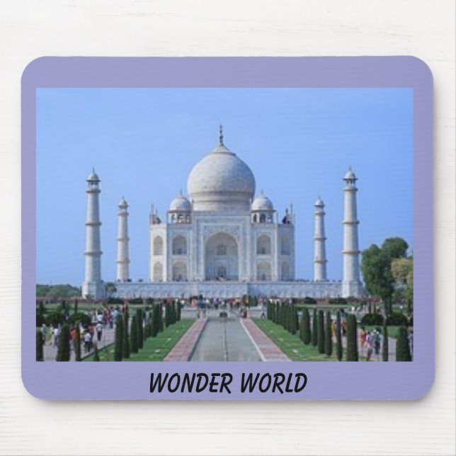 Mousepad taj mahal, MUNDO da MARAVILHA (Frente)