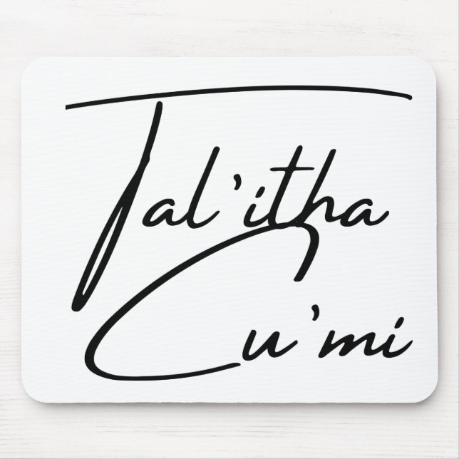 Mousepad Tal’itha Cu’mi (Frente)