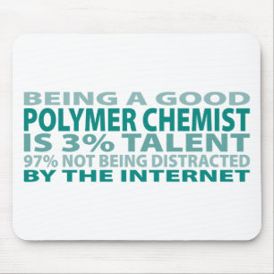 Mousepad Talento do químico 3% do polímero