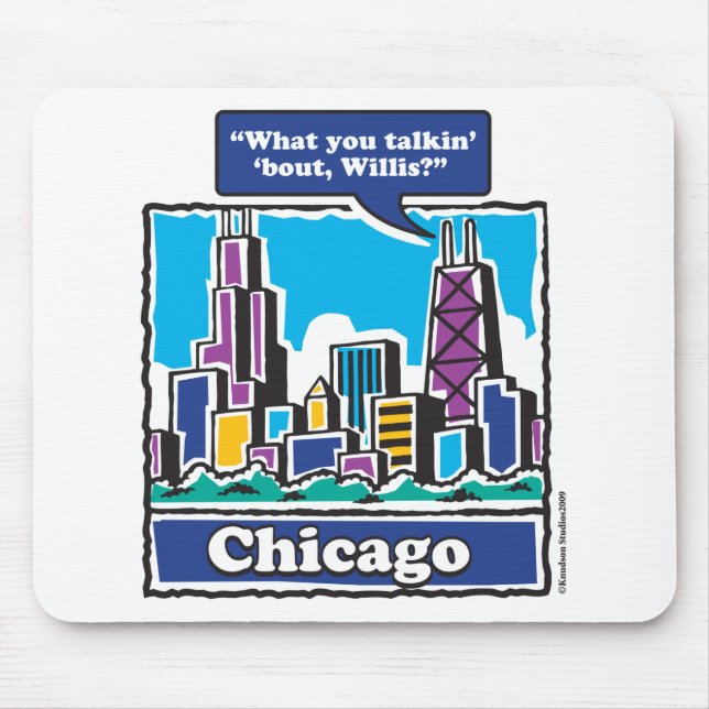 MOUSEPAD TALKIN-BOUT-WILLIS (Frente)