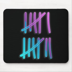 Mousepad Tally Marks 67 Meme Colorido Contando 6 7 Brainrot