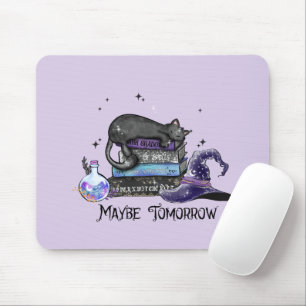Mousepad Talvez Amanhã - Gato Negro, Livros e Víblias de Br