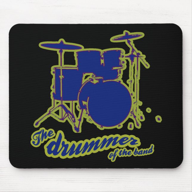 Mousepad tambor de percussão ~ batermer (Frente)