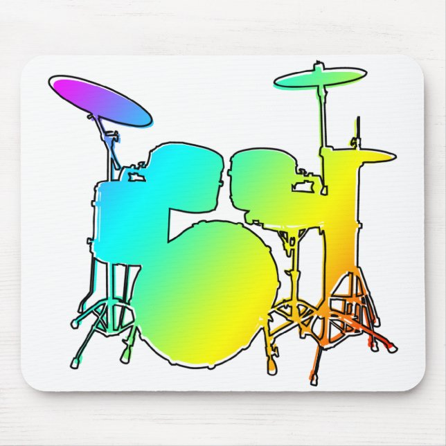 Mousepad tambores oddRex (Frente)