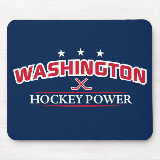 Mousepad Tampa de Mouse Azul Washington Hockey Power