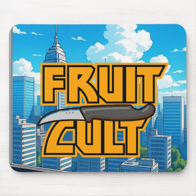 Mousepad Tampa de Mouse Culto da Fruta (Frente)
