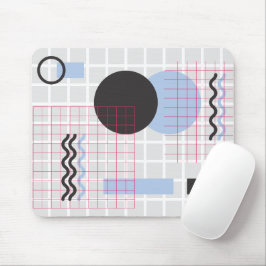 Mousepad Tampa de Mouse de Geometria Abstrata Memphis dos A