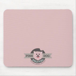 Mousepad Tampa de Mouse Digital Cachorro Rosa
