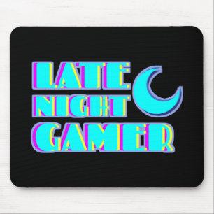 Mousepad Tampa de Mouse Gamer Neon Glitch   Configuração de