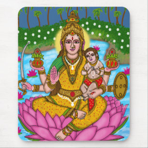 Mousepad Tampa de Rato Mahalakshmi