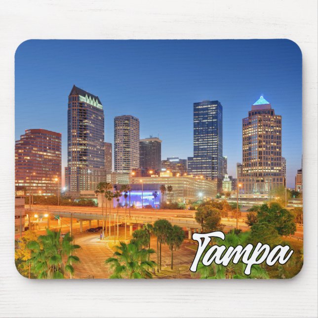 Mousepad Tampa, Flórida, Estados Unidos (Frente)