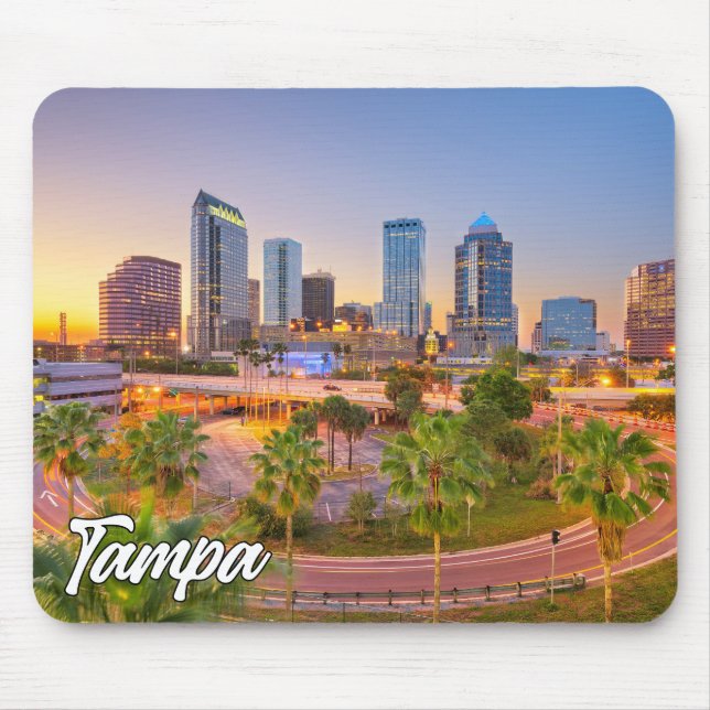 Mousepad Tampa, Flórida, Estados Unidos (Frente)