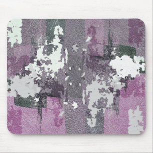 Mousepad Tampo de Mouse Arte Abstrata Pintura Roxa