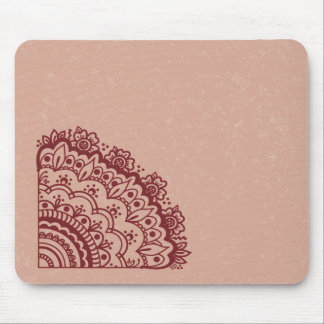 Mousepad Tampo de Mouse com Desenho de Mehndi