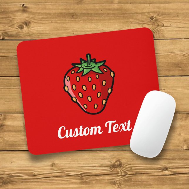 Mousepad Tampo de Mouse com Ícone de Morango (Criador carregado)