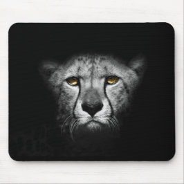 Mousepad Tampo de Mouse com Retrato de Guepardo