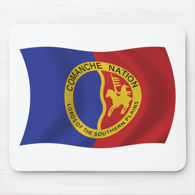 Mousepad Tampo de Mouse da Bandeira da Nação Comanche (Frente)